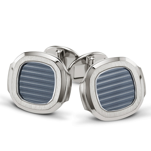 Patek Philippe 18K White Gold Nautilus Cufflinks